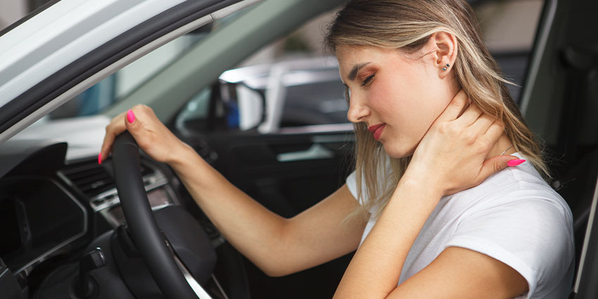 patient receiving auto accident injury chiropractic in Austin