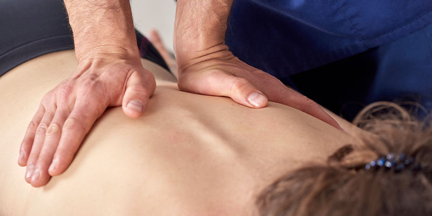 patient receiving diversified technique in Austin