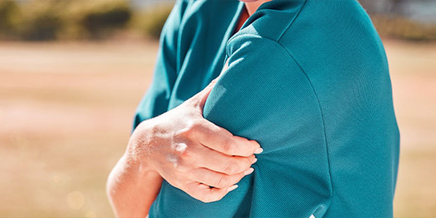 patient needing calcific tendonitis chiropractor in Austin