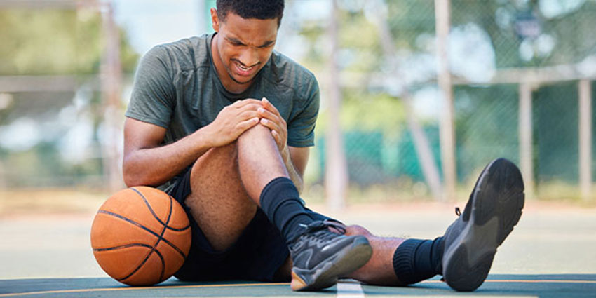 patient needing jumper's knee chiropractor in Austin