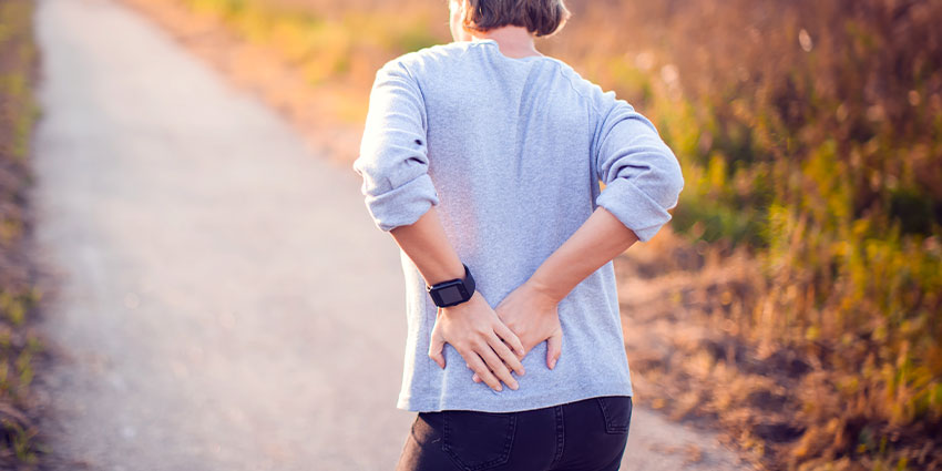 patient needing sciatica chiropractor in Austin